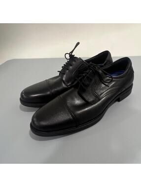 NEW NO BOX Floreshein Men's Black Dress Shoes SIZE 10 $118
